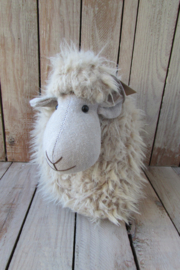 Schaap beige 19 cm