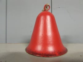 Kerstklokje rood 7 cm (nr14)