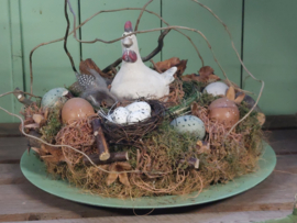 Kakelvers DIY pakket (met groene kip)