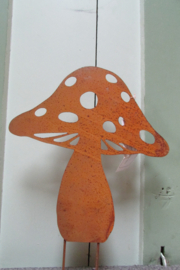 Paddenstoel roest 24 cm