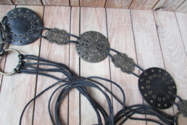 Knoop riem brocante uitstraling (W135)