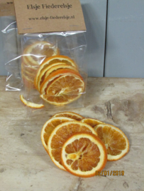 Sinaasappelschijfjes,  30 gram (nr 66)