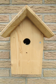 Vogelhuis onbehandeld 20 cm