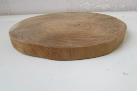 Houten plateau 23 cm doorsnee