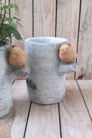 Bloempot vogeltje (W38)