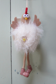 kip wit 15 cm (S9)