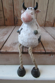 Koe met bungelbenen 13 cm (groot)