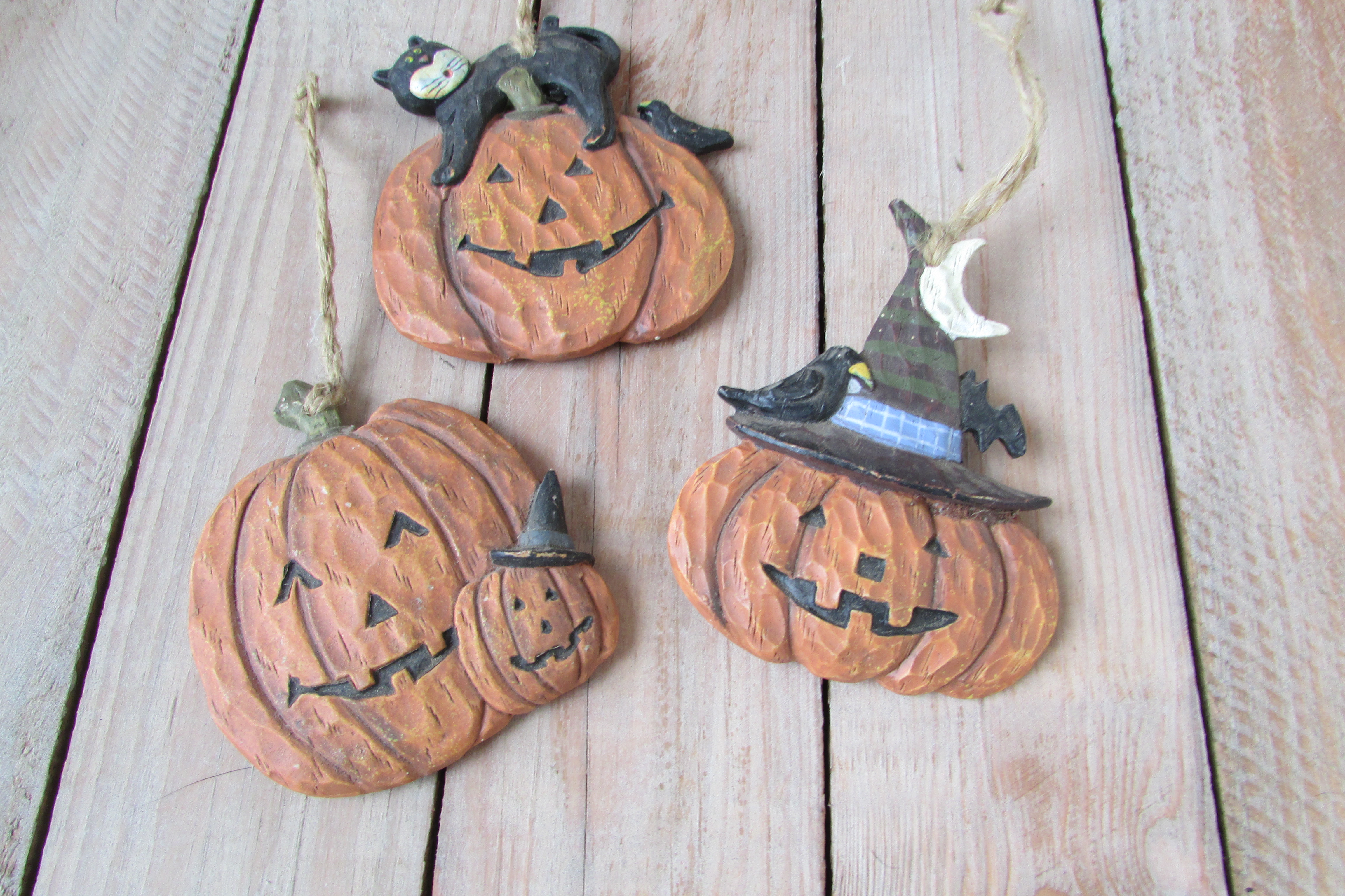 Halloween ornamenten 3 stuks