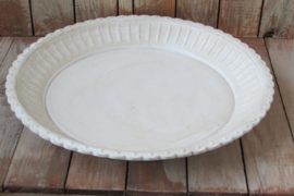 Onderbord 35 cm nostalgie creme 