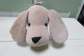 Deurstop beige hond