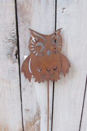 Uil op steker roest 10 cm