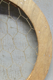 Krans met kippengaas 28 cm