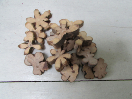 Deco houten figuurtjes 70 gram D19