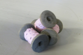 Klosje mini roze 3x2 cm