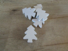 Kerstboompje miniatuur 5 stuks