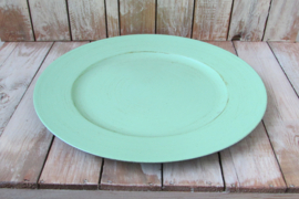Onderbord 33 cm groen