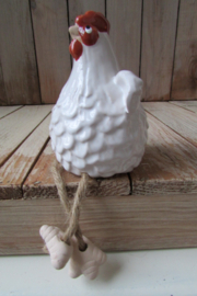 kip met bungelbeentjes 10 cm  (BB11)