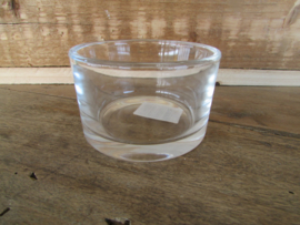 Waxine glaasje (voor de grotere maat waxinelichtje)