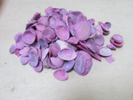 Schelpen roze/lila 125 gram (nr 37) 