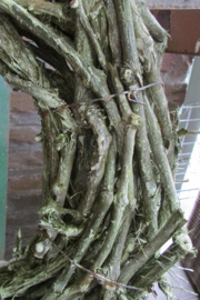 Krans groen van druivenhout 30 cm (023)