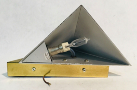 J.T. KALMAR geometric shaped  wall scone light 80'S