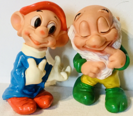 Ledraplastic Italy  jaren 60, set kabouters