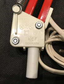 Architect Lamp from HCF Denmark, 1960s orange