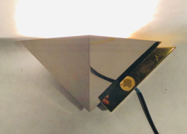J.T. KALMAR geometric shaped  wall scone light 80'S