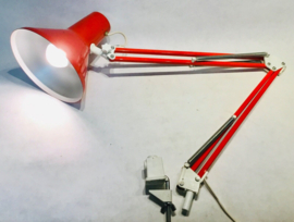 Architect Lamp from HCF Denmark, 1960s orange
