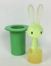 Magic Bunny Alessi design plastic toothpick holder by Stefano Giovannoni 1998