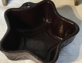 keramiek West Germany, pudding of bakvorm  , ster