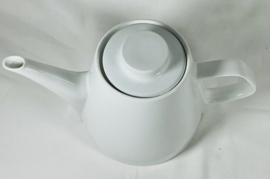 Theepot , 1 liter wit