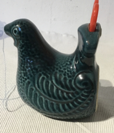 leuke oude garen en schaar houder , gave staat