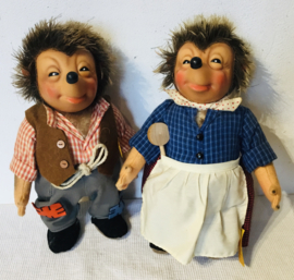 Steiff Egels Mecki en Micki