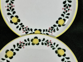 bloemen, diner plat  bord