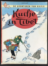 Kuifje Tintin In Tibet Hergé Herdruk 1966 Casterman