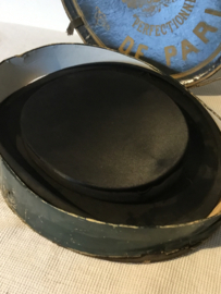 antieke zijde pop-up hoed claque chapeau , Paris