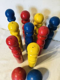 Charmante Franse houten kegelspel