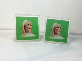 celluloid set kaders, 10 X 10 cm