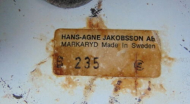 Vintage Hans Agne JAKOBSSON table lamp, Swedish Mid century industrial topdesign