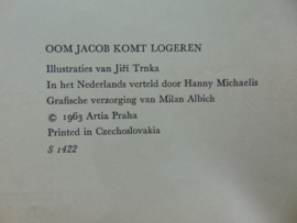 Oom Jacob kolt logeren, prachtig  boek   1963