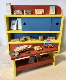 siso, houten vintage winkeltje , tafelmodel
