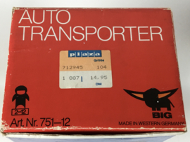 Vintage Mercedes auto transporter BIG West Duitsland