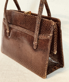 leuk slangenleder tasje