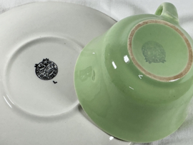 pastelgroene setje, kopje