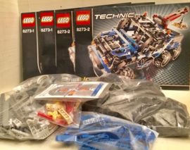 Lego technicus 8273, off road truck, compleet, geen doos