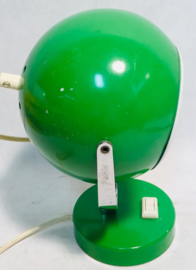 industrial  green bol desk table lamp 1960s