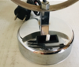 industrial chromed bol desk table lamp 1960s