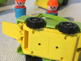 fisher price, "werkmannen en voertuigen "   jaren 80