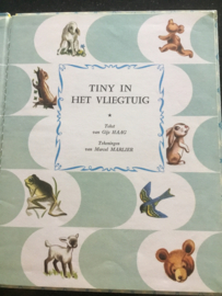 tiny in het vliegtuig / 1966